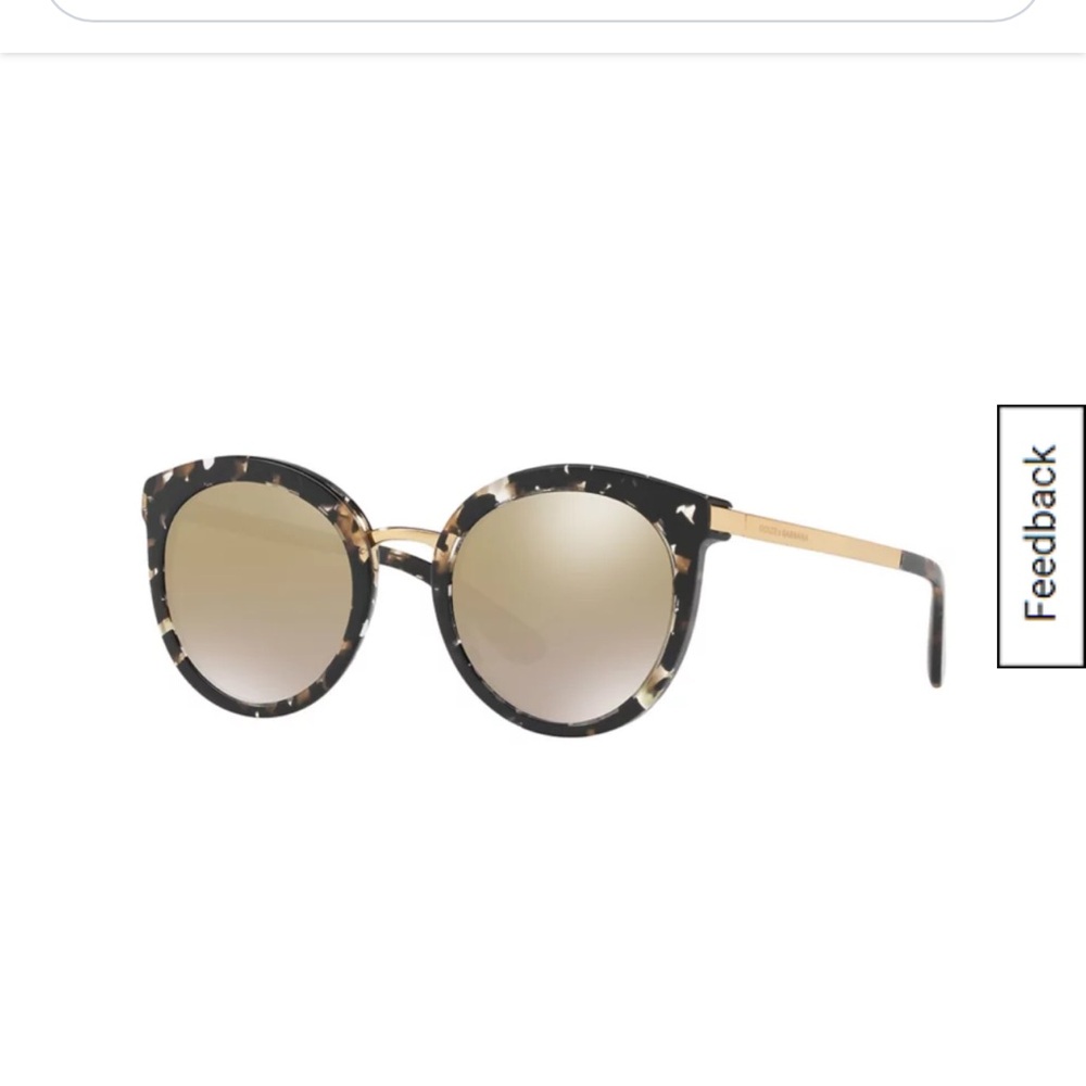 Dolce and Gabbana Tortoiseshell Sunglasses with Original Case